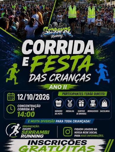Corrida e Festa Das Crianças