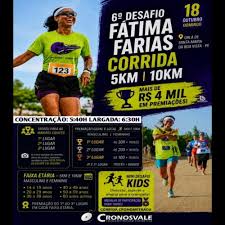 6º Desafio Fátima Farias Corridas