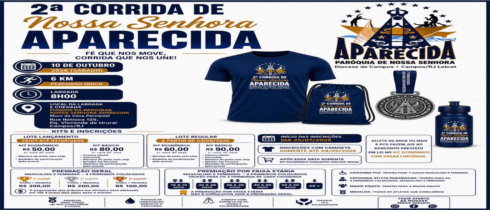 2ª Corrida de Nossa Senhora Aparecida