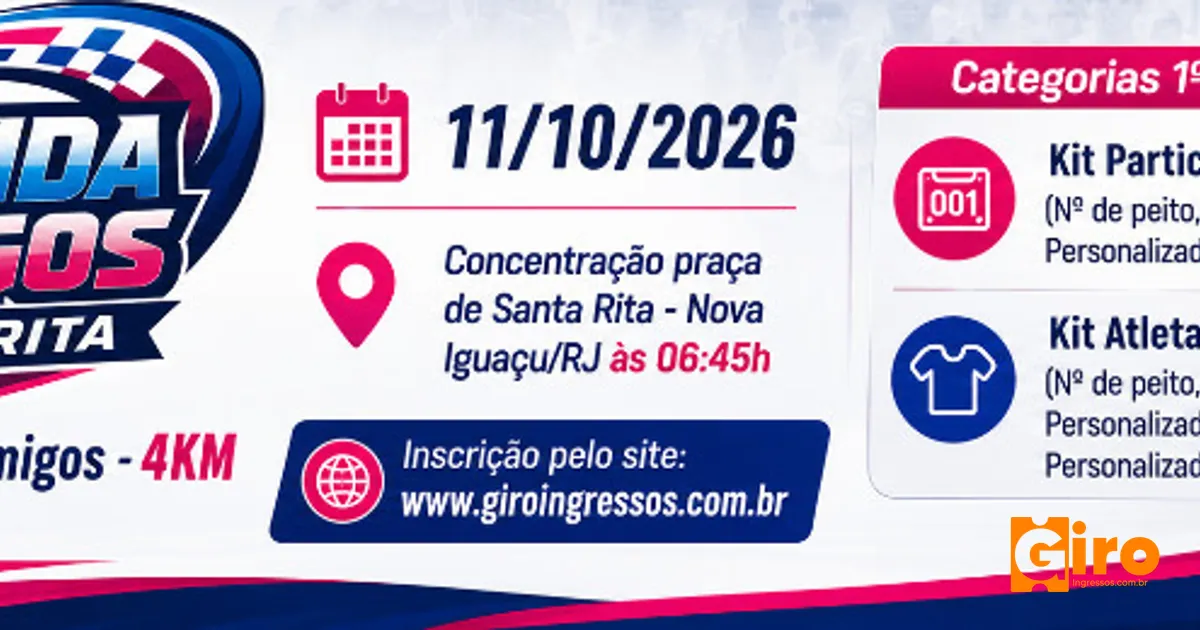 Corrida e Caminhada dos Amigos