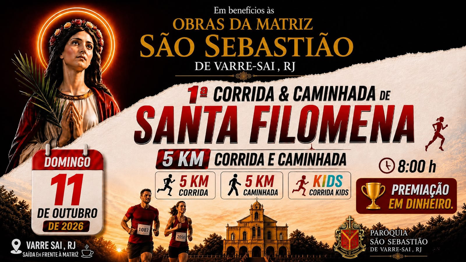 Corrida e Caminhada de Santa Filomena