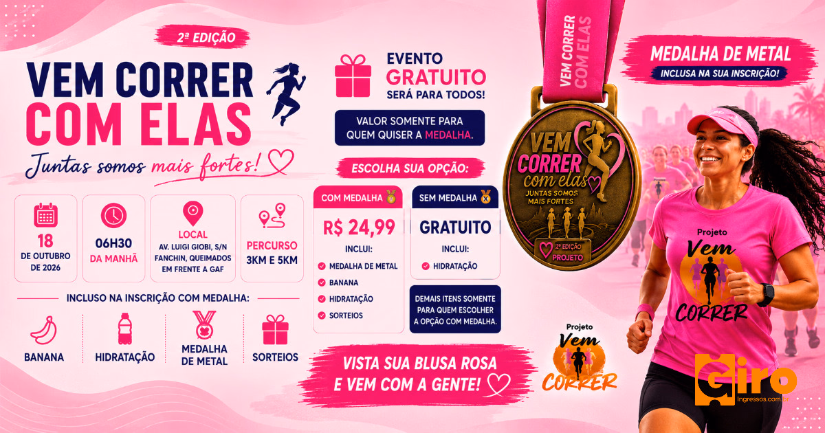 Vem Correr com Elas