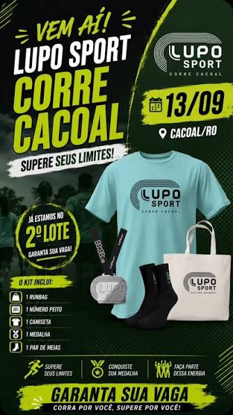 Lupo Sport Corre Cacoal