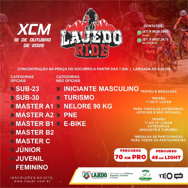 Lajedo Ride XCM 2026