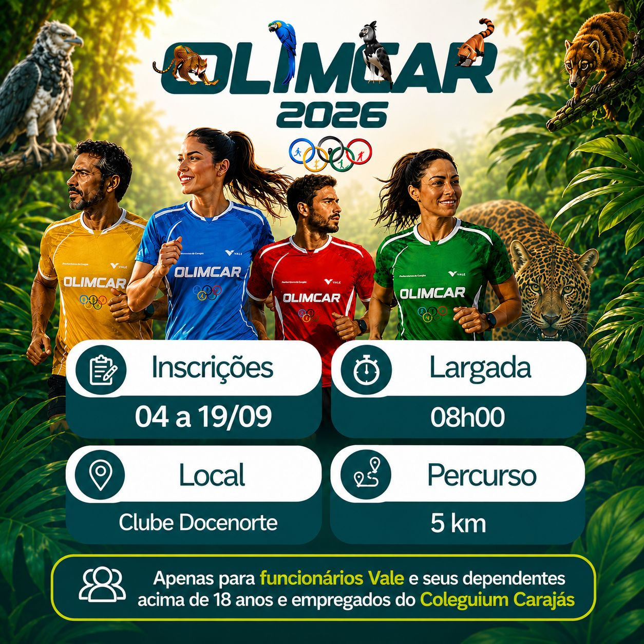 CORRIDA OLIMCAR 2026