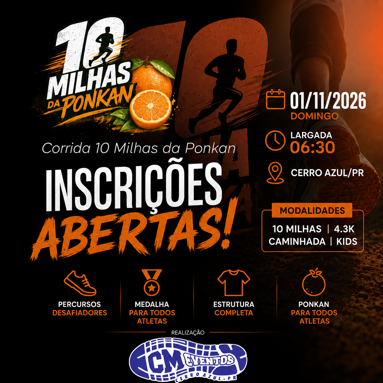 10 MILHAS DA PONKAN - CERRO AZUL