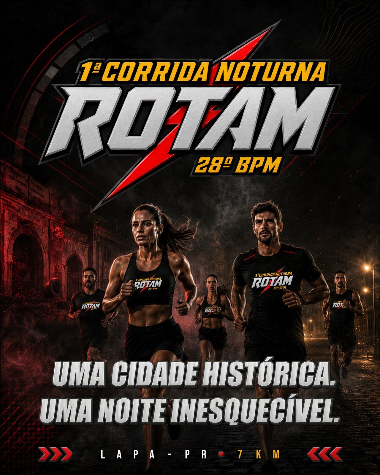 1ª CORRIDA NOTURNA ROTAM LAPA