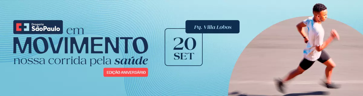 Em Movimento Corrida Pela Saúde - Drogaria São Paulo