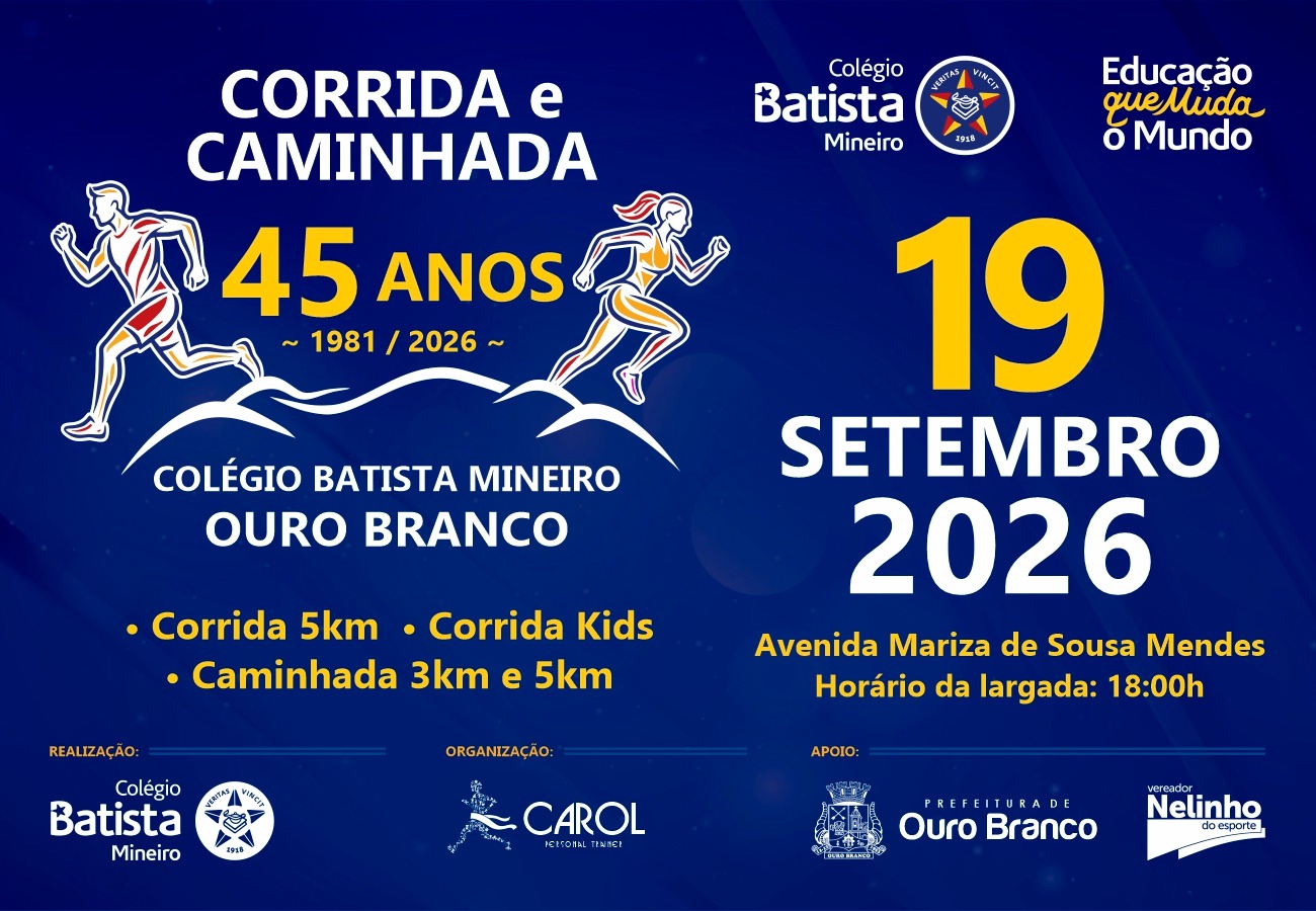 45 ANOS DO COLÉGIO BATISTA – OURO BRANCO