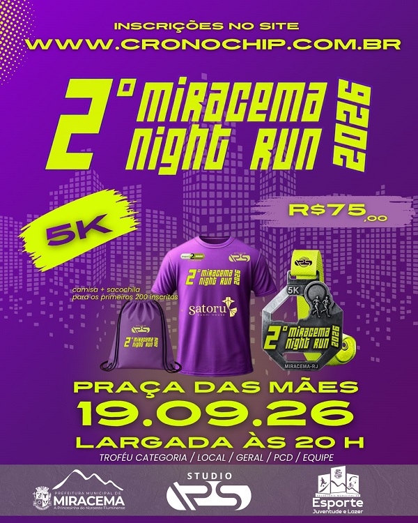 2º MIRACEMA NIGHT RUN