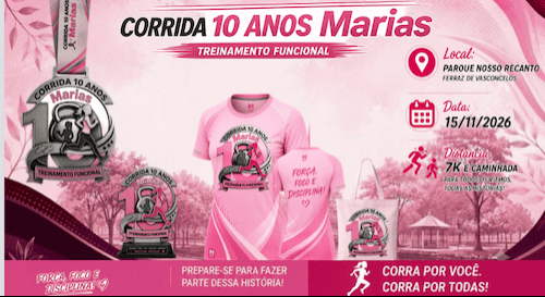 CORRIDA DE 10 ANOS DAS MARIAS