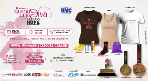 corrida feminina eU SOUUMADIVA