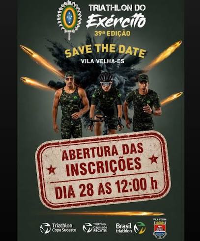39ª EDIÇÃO DO TRIATHLON DO EXÉRCITO E CAMPEONATO CAPIXABA DE TRIATHLON SPRINT E COPA SUDESTE DE TRIATHLON SPRINT 2026