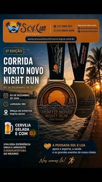 2ª EDIÇÃO DA CORRIDA PORTO NOVO NIGHT RUN