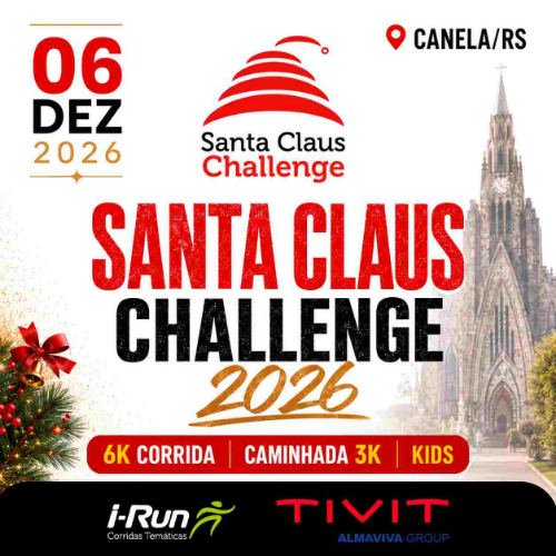 CORRIDA i-RUN - CORRIDA SANTA CLAUS CHALLENGE