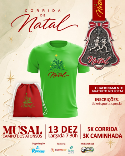 CORRIDA DE NATAL 2026 -  MUSAL