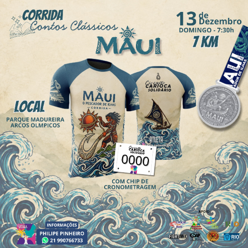 CORRIDA E CAMINHADA CONTOS CLASSICOS - MAUI