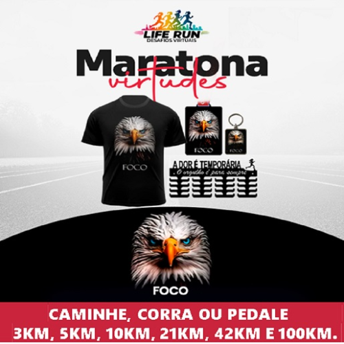 2ª MARATONA VIRTUDES - 3ª ETAPA ÁGUIA - FOCO