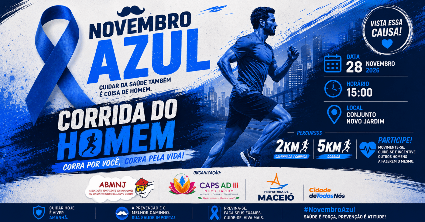 Corrida do Homem Novembro Azul 2026
