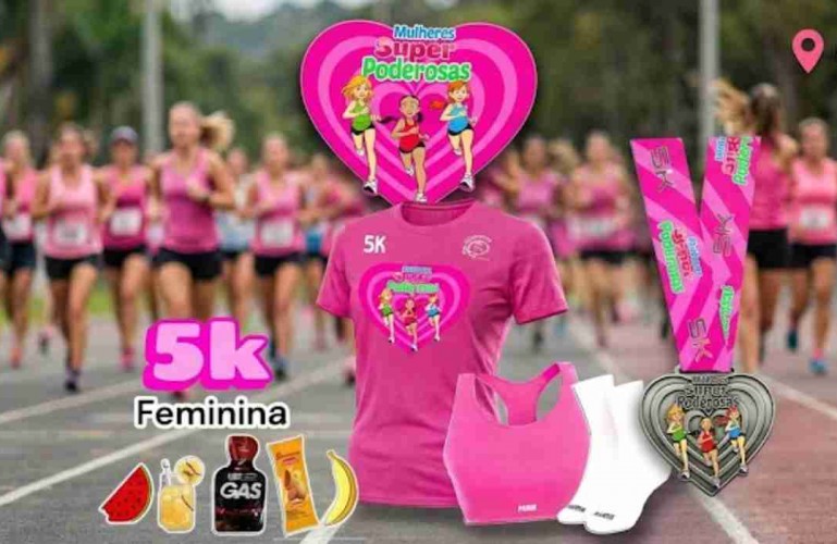 Corrida Mulheres Super Poderosas