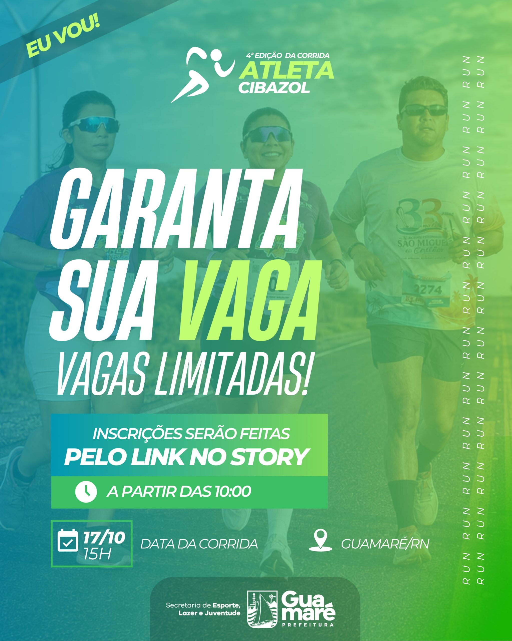Corrida Atleta Cibazol
