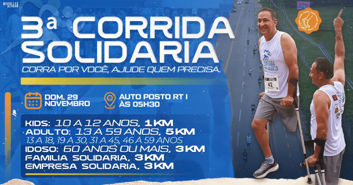 3ª Corrida Solidária