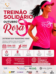 Treino Solidário com Corrida e Caminhada - Outubro Rosa