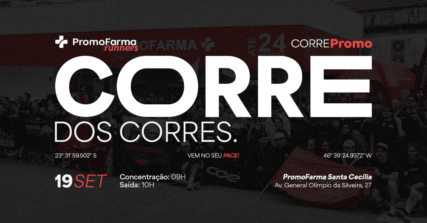 Corre dos Corres - PromoFarma