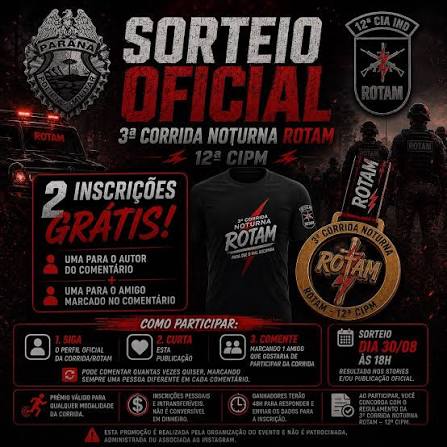 1ª CORRIDA NOTURNA ROTAM LAPA